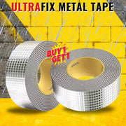 Ultra Fix metal repair tape sealing a pipe leak