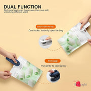 SealPro 2-in-1 bag sealer and cutter close-up