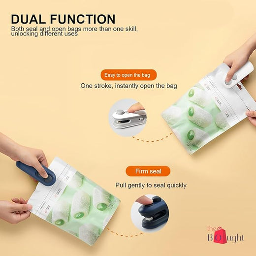 SealPro 2-in-1 bag sealer and cutter close-up