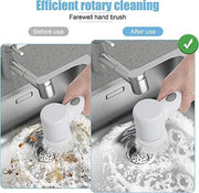 SpinClean Electric Rotary Cleaning Brush with 3 Heads - TejaHome