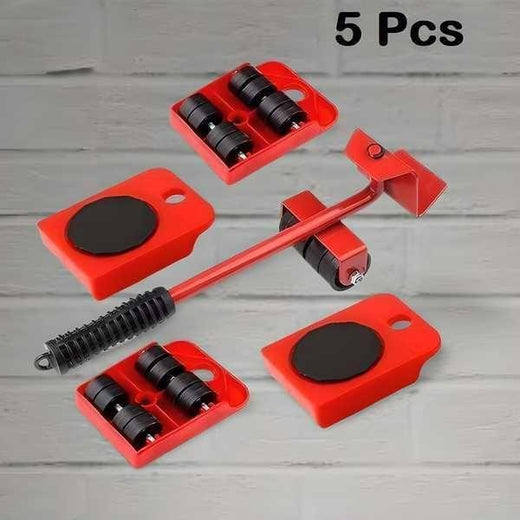 LiftEase furniture lifter tool set with wheel pads