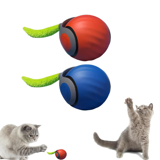 Automatic Rolling Ball Toy for Cats - Self-Moving Interactive Toy - TejaHome