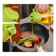 MistEase Reusable Oil Spray Bottle for Air Fryer Cooking - TejaHome