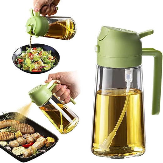 MistEase Reusable Oil Spray Bottle for Air Fryer Cooking - TejaHome
