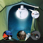 SolarGlow Solar USB Rechargeable Emergency LED Camping Lantern - TejaHome