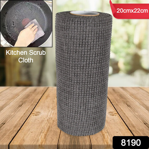 ScrubWipe Durable Microfiber Kitchen Scrub Cloth Roll - TejaHome