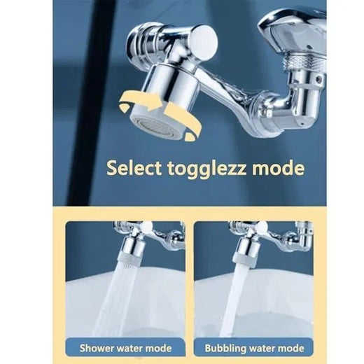 AquaFlex extended kitchen faucet spray mode demonstration
