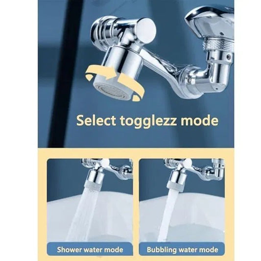 2 Mode Splash Filter Kitchen Tap Extended Faucet - tejagoodboy