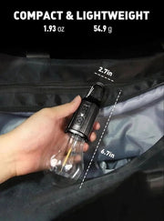 GlowNest 3-mode tent lamp pack of 2 with hooks