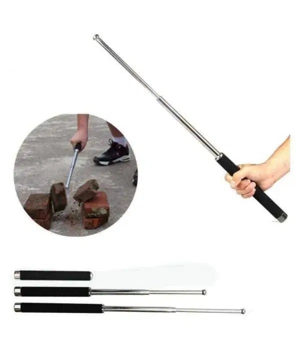 Personal Stick Security Professional Multitool Comfortable Grip Foldable Stick for Men and Women with Bag - tejagoodboy