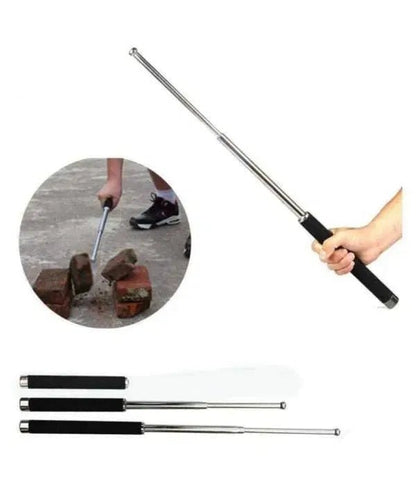 Personal Stick Security Professional Multitool Comfortable Grip Foldable Stick for Men and Women with Bag - tejagoodboy