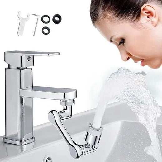 AquaFlex 2-mode splash filter kitchen tap installed