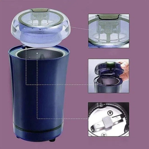 GrindEase Compact USB Electric Coffee Grinder for Home - TejaHome