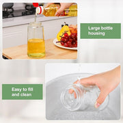 MistEase Reusable Oil Spray Bottle for Air Fryer Cooking - TejaHome