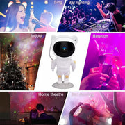 StarBeam Astronaut Galaxy Star Projector with Remote for Kids Room - TejaHome