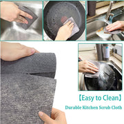 ScrubWipe Durable Microfiber Kitchen Scrub Cloth Roll - TejaHome