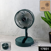 BreezeFold Foldable Mini Desk Fan - Adjustable Height & Angle - TejaHome