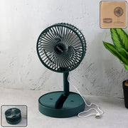 BreezeFold Foldable Mini Desk Fan - Adjustable Height & Angle - TejaHome