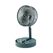 BreezeFold Foldable Mini Desk Fan - Adjustable Height & Angle - TejaHome